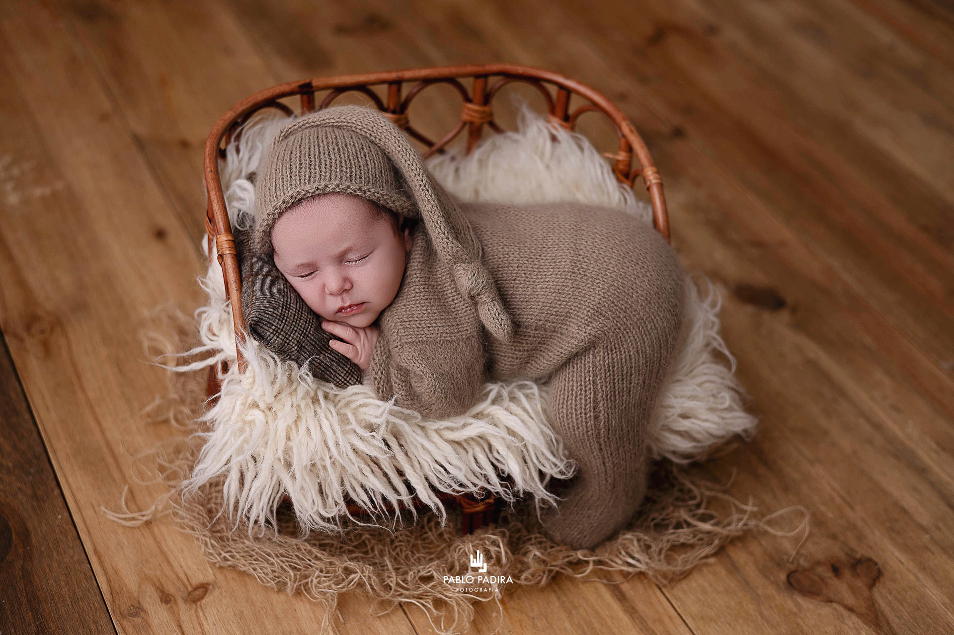 primer plano bebe recien nacido estudio San Fernando