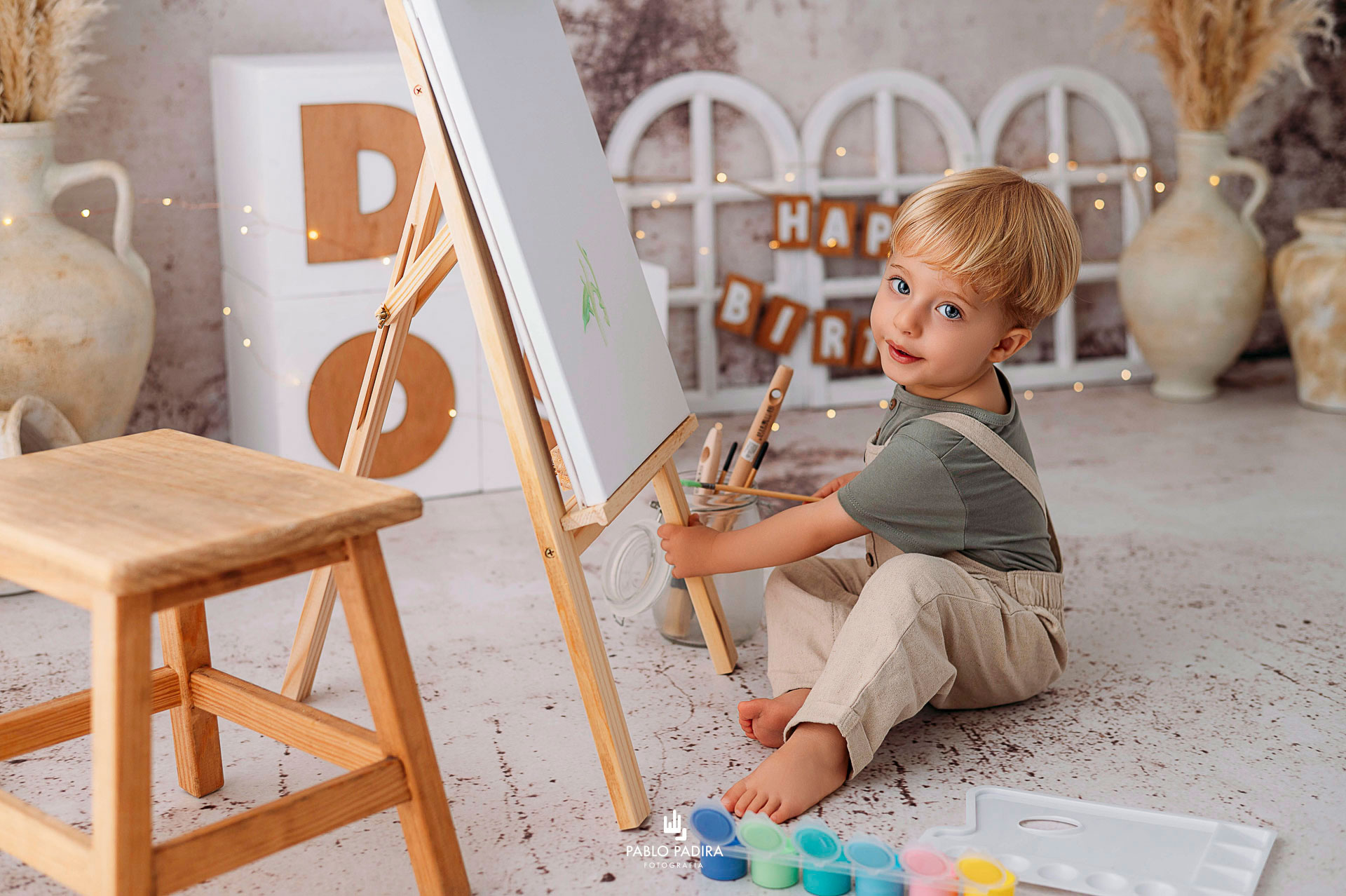 Smash Paint infantil en San Fernando para cumpleaños de niños desde 2 años